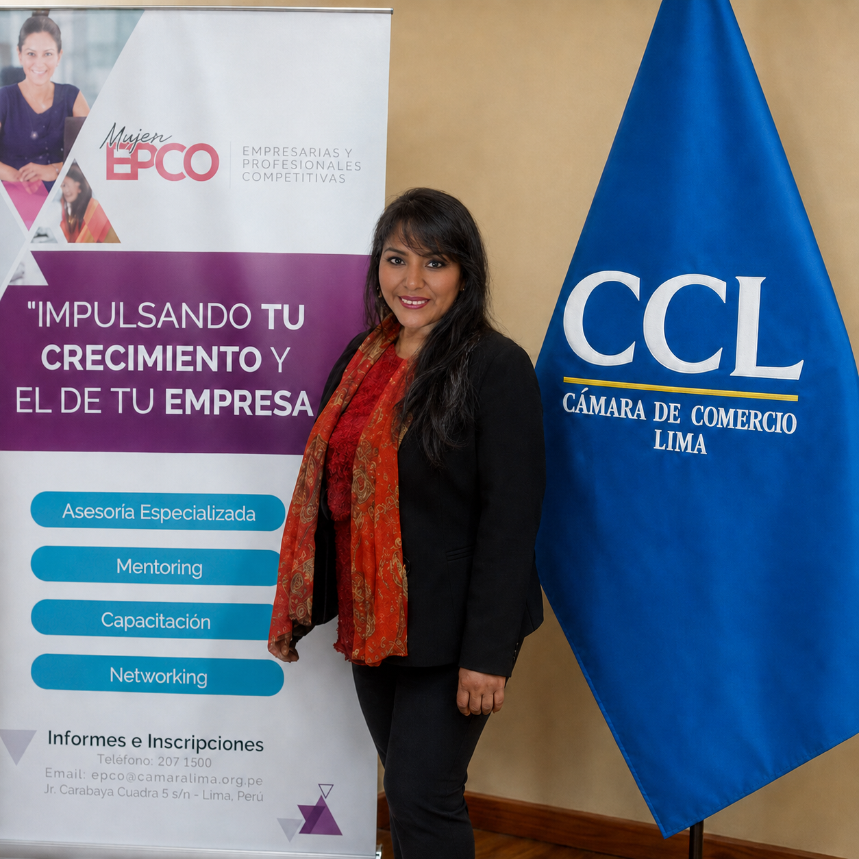 Asesora de ImpulsaTech acompañando a emprendedores